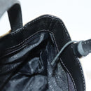 BURBERRY Nova Check Hand Bag PVC Beige Auth 130916-17