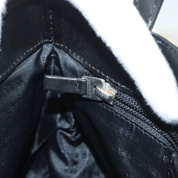 BURBERRY Nova Check Hand Bag PVC Beige Auth 130916