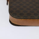 CELINE Macadam Canvas Shoulder Bag PVC Leather Brown Auth 130919-16