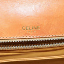 CELINE Macadam Canvas Shoulder Bag PVC Leather Brown Auth 130919-19