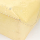 LOUIS VUITTON Monogram Vernis Reade PM Hand Bag Perle M91336 LV Auth 130921-16