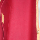 LOUIS VUITTON Monogram Vernis Roxbury Drive Hand Bag 2way Red M91987 Auth 130922-11