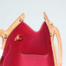 LOUIS VUITTON Monogram Vernis Roxbury Drive Hand Bag 2way Red M91987 Auth 130922-17