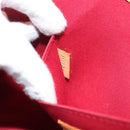 LOUIS VUITTON Monogram Vernis Roxbury Drive Hand Bag 2way Red M91987 Auth 130922-12