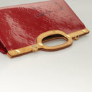 LOUIS VUITTON Monogram Vernis Roxbury Drive Hand Bag 2way Red M91987 Auth 130922-6