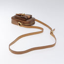 LOUIS VUITTON Monogram Vernis Christie PM Shoulder Bag Bronze M91111 Auth 130923-7