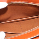 LOUIS VUITTON Epi Angian Clutch Bag Brown M52113 LV Auth 130924-10