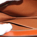 LOUIS VUITTON Epi Angian Clutch Bag Brown M52113 LV Auth 130924-18