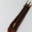 LOUIS VUITTON Epi Angian Clutch Bag Brown M52113 LV Auth 130924-5