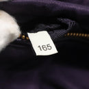 PRADA Shoulder Bag Nylon Purple Gold Auth 130933-12
