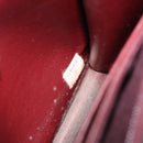 CHANEL Matelasse Shoulder Bag Lamb Skin Gray Gold CC Auth 130947-11