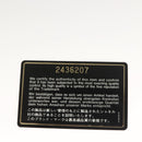 CHANEL Matelasse Shoulder Bag Lamb Skin Gray Gold CC Auth 130947-12