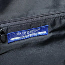 BURBERRY Nova Check Blue Label Tote Bag Nylon Beige Auth 130952-10