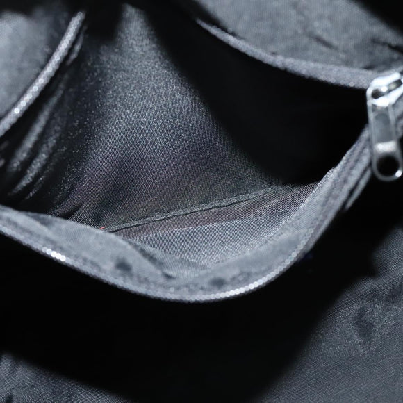 BURBERRY Nova Check Blue Label Tote Bag Nylon Beige Auth 130952