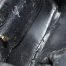 GUCCI Bamboo Hand Bag Leather 2way Black Gold 001 1638 Auth 130957-15