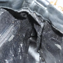 GUCCI Bamboo Hand Bag Leather 2way Black Gold 001 1638 Auth 130957-16