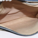 Christian Dior Trotter Canvas Shoulder Bag Navy Silver Auth 130959-16