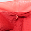 LOEWE Anagram Tote Bag Leather Orange Gold Auth 130963-18