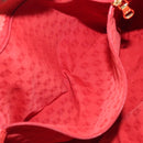 LOEWE Anagram Tote Bag Leather Orange Gold Auth 130963-19