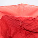 LOEWE Anagram Tote Bag Leer Oranje Goud Auth 130963-20