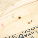 CHANEL Chain Bysy Line Tote Bag Canvas Plastic White clear CC Auth 130966-10