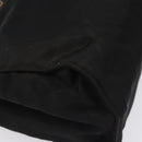 PRADA Hand Bag Nylon Metal Black Gold Auth 130970-14
