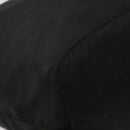 PRADA Hand Bag Nylon Metal Black Gold Auth 130971-16