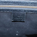GUCCI GG Canvas Hand Bag Black Gold 120895 Auth 130978-17