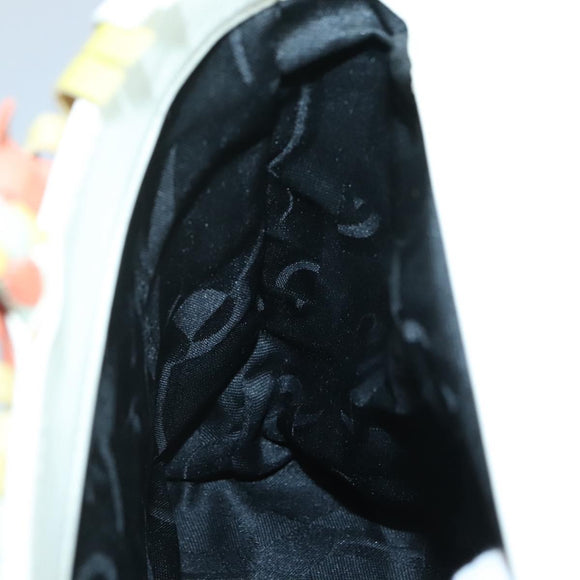 Salvatore Ferragamo Gancini Shoulder Bag Leather Green Silver Auth 130981