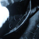 Salvatore Ferragamo Gancini Shoulder Bag Leather Green Silver Auth 130981-19