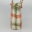 Salvatore Ferragamo Gancini Shoulder Bag Leather Green Silver Auth 130981-4