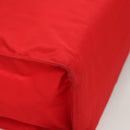 PRADA Hand Bag nylon metal Red Gold Auth 130992-12