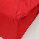 PRADA Hand Bag nylon metal Red Gold Auth 130992-13