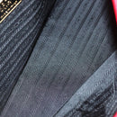 PRADA Hand Bag nylon metal Red Gold Auth 130992-17