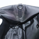 PRADA Hand Bag Nylon Black Silver Auth 130993-19