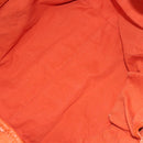 BURBERRY Nova Check Tote Bag PVC Leather Beige Orange gold Auth 130997-11