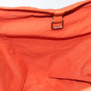 BURBERRY Nova Check Tote Bag PVC Leather Beige Orange gold Auth 130997-17