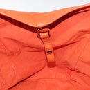 BURBERRY Nova Check Tote Bag PVC Leather Beige Orange gold Auth 130997-18