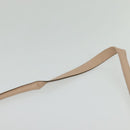 Chloe Paraty Hand Bag Leather 2way Beige Gold Auth 131001-14