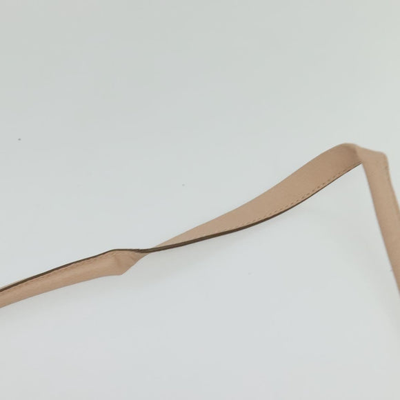 Chloe Paraty Hand Bag Leather 2way Beige Gold Auth 131001