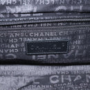 CHANEL Hand Bag Canvas Black CC Auth 131003-17