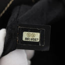 CHANEL Hand Bag Canvas Black CC Auth 131003-27