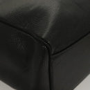 Salvatore Ferragamo Vala Tote Bag Leather Black Gold Auth 131008-10