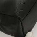 Salvatore Ferragamo Vala Tote Bag Leather Black Gold Auth 131008-12