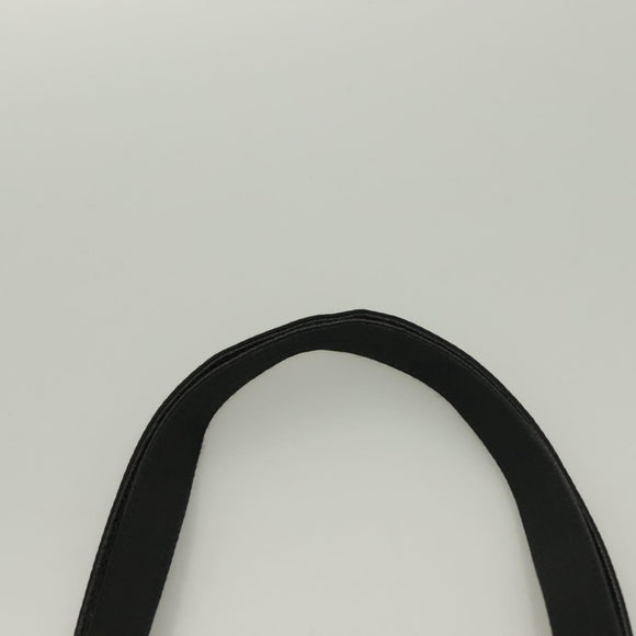 Salvatore Ferragamo Vala Tote Bag Leather Black Gold Auth 131008
