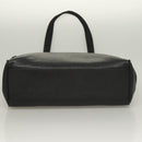 Salvatore Ferragamo Vala Tote Bag Leather Black Gold Auth 131008-9