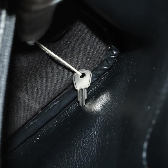 Burberrys Nova Check Boston Bag Canvas Beige Gold Auth 131030