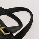 Burberrys Nova Check Boston Bag Canvas Beige Gold Auth 131030-8