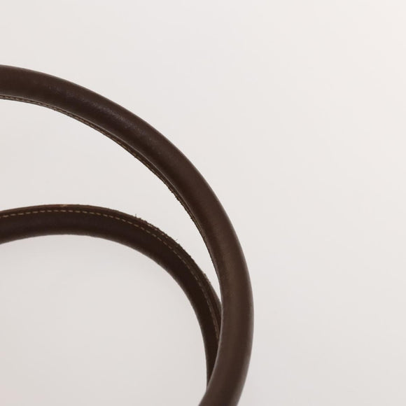 Burberrys Nova Check Boston Bag PVC Leather 2way Beige Gold Auth 131032