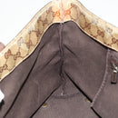 GUCCI GG Crystal Tote Bag Coated Canvas Beige Gold 207291 Auth 131034-20